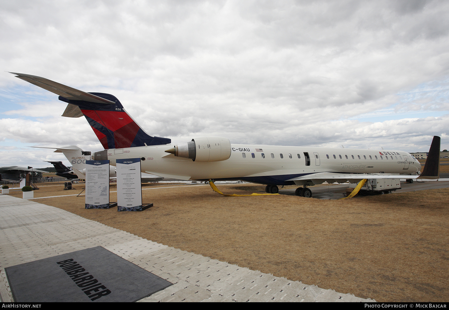 Aircraft Photo of C-GIAU | Bombardier CRJ-900 NG (CL-600-2D24) | Delta Connection | AirHistory.net #300504