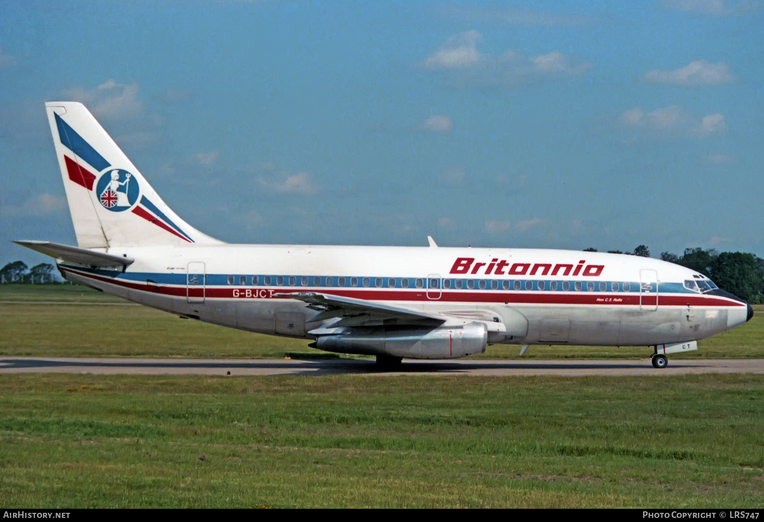 Aircraft Photo of G-BJCT | Boeing 737-204/Adv | Britannia Airways | AirHistory.net #300505