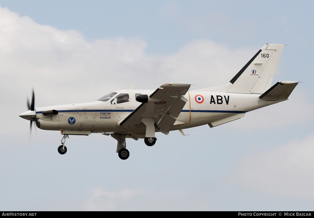 Aircraft Photo of 160 | Socata TBM-700 | France - Army | AirHistory.net #300507