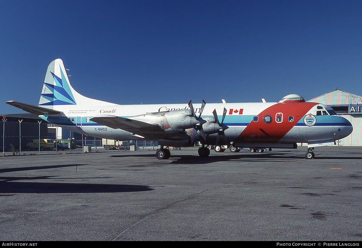 Aircraft Photo of C-GNDZ | Lockheed L-188C(IR) Electra | Canadian Airlines | AirHistory.net #300520