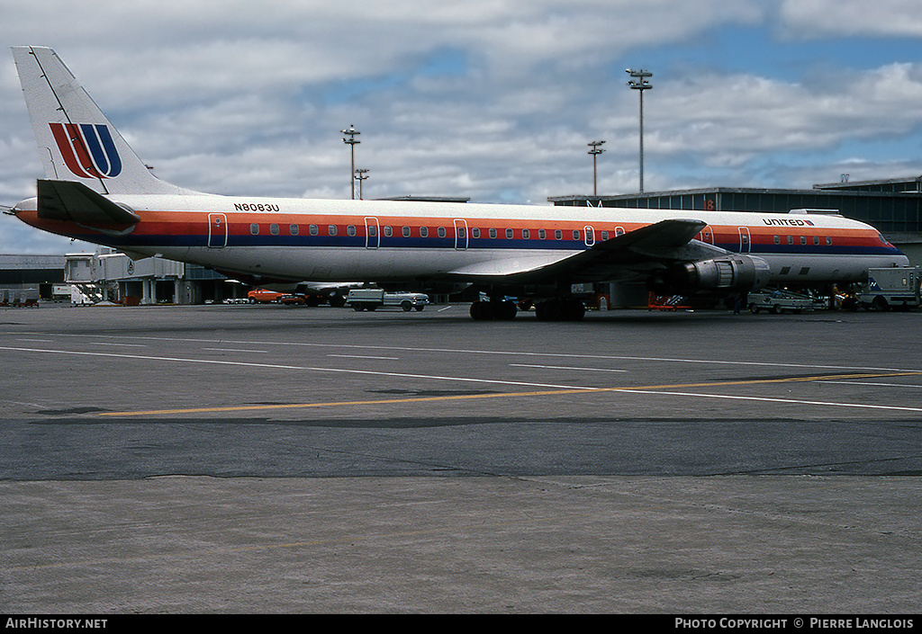 Aircraft Photo of N8083U | McDonnell Douglas DC-8-61 | United Airlines | AirHistory.net #300530