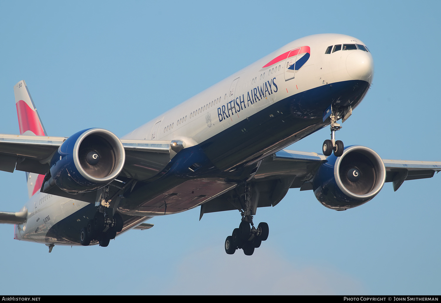 Aircraft Photo of G-STBG | Boeing 777-336/ER | British Airways | AirHistory.net #300543
