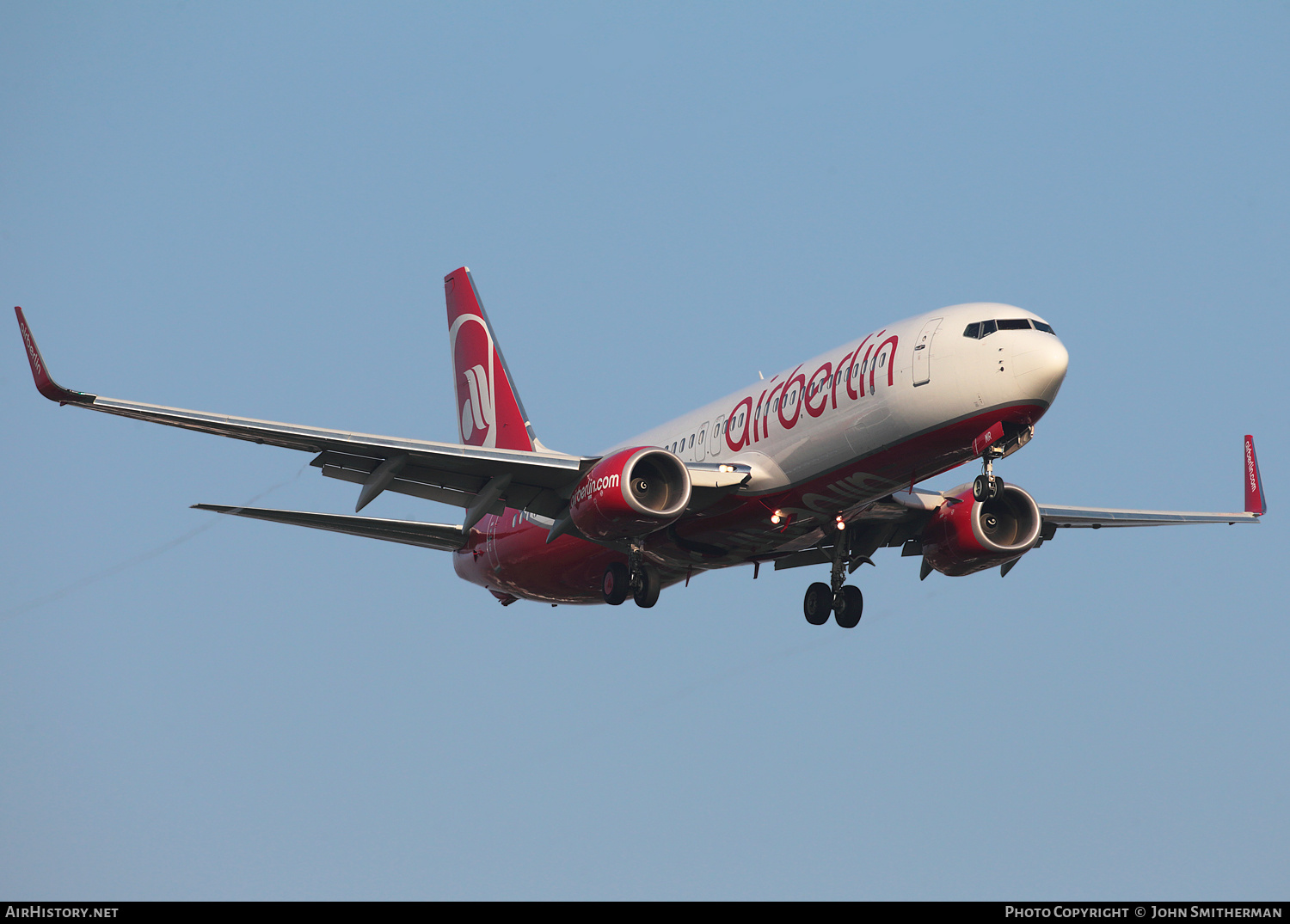 Aircraft Photo of D-ABMR | Boeing 737-86J | Air Berlin | AirHistory.net #300545