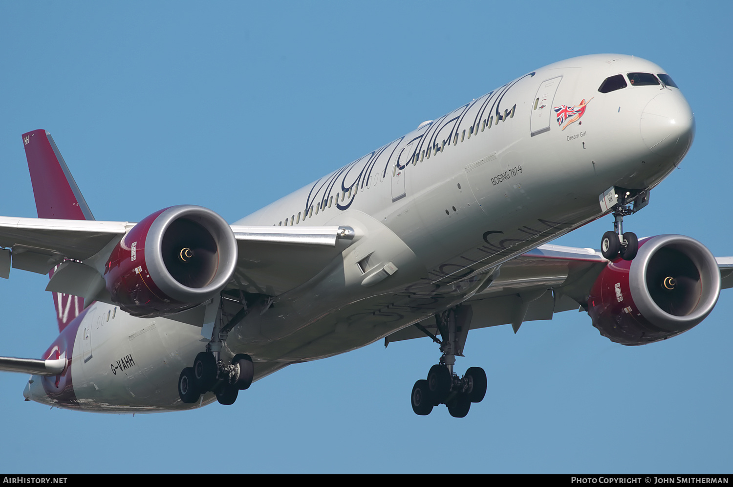 Aircraft Photo of G-VAHH | Boeing 787-9 Dreamliner | Virgin Atlantic Airways | AirHistory.net #300582
