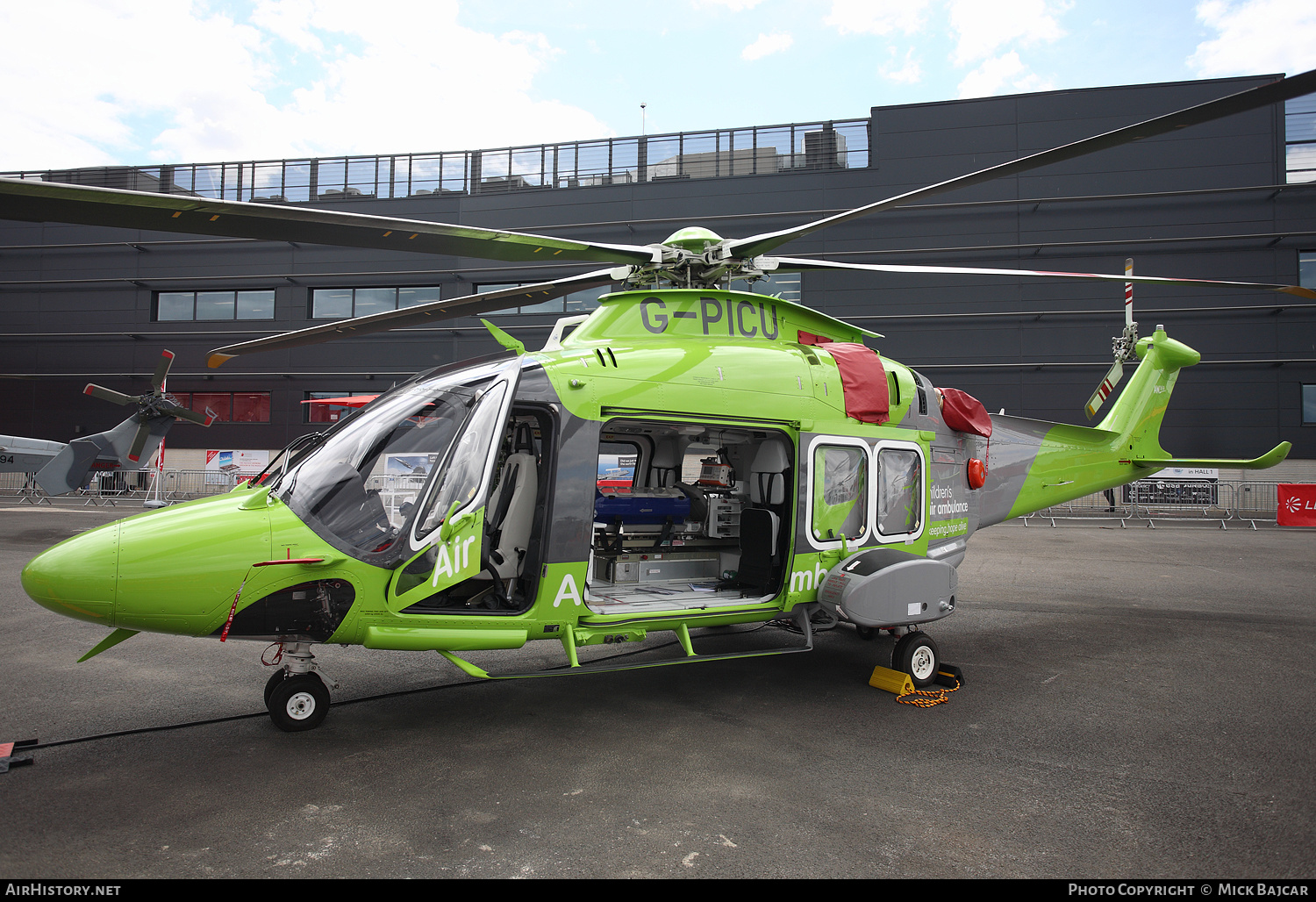 Aircraft Photo of G-PICU | AgustaWestland AW-169 | Children's Air Ambulance | AirHistory.net #300583