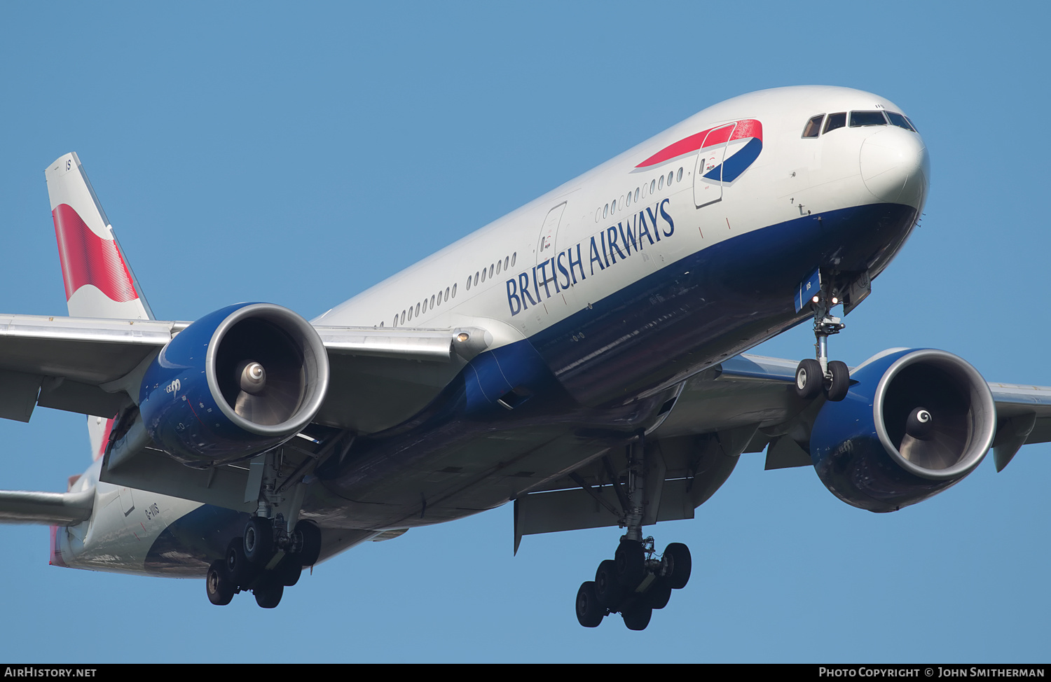 Aircraft Photo of G-VIIS | Boeing 777-236/ER | British Airways | AirHistory.net #300585