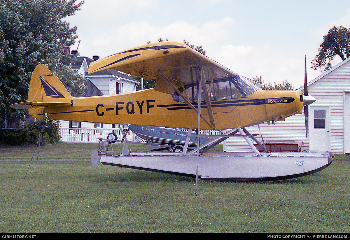 Aircraft Photo of C-FQYF | Piper PA-18 Super Cub | AirHistory.net #300598