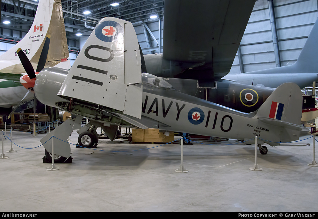 Aircraft Photo of TG119 | Hawker Sea Fury FB11 | Canada - Navy | AirHistory.net #300606
