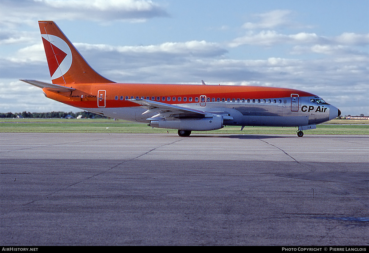 Aircraft Photo of C-GCPX | Boeing 737-217/Adv | CP Air | AirHistory.net #300608