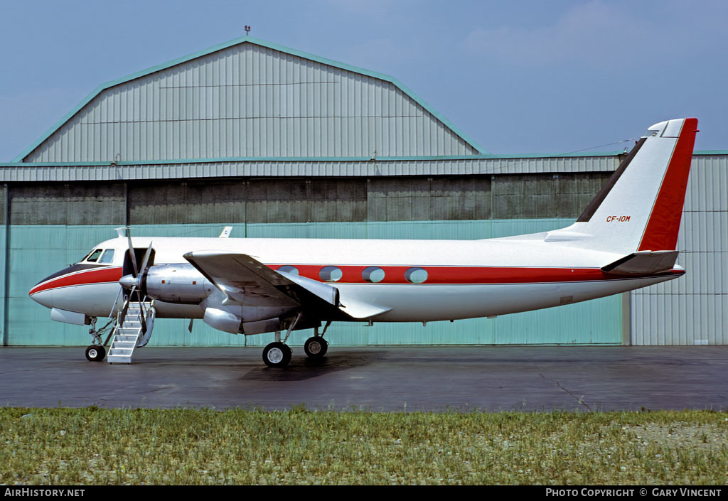 Aircraft Photo of CF-IOM | Grumman G-159 Gulfstream I | AirHistory.net #300621