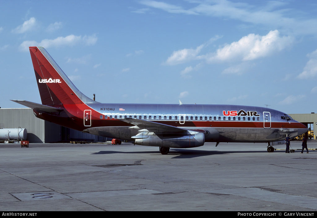 Aircraft Photo of N310AU | Boeing 737-2B7/Adv | USAir | AirHistory.net #300626