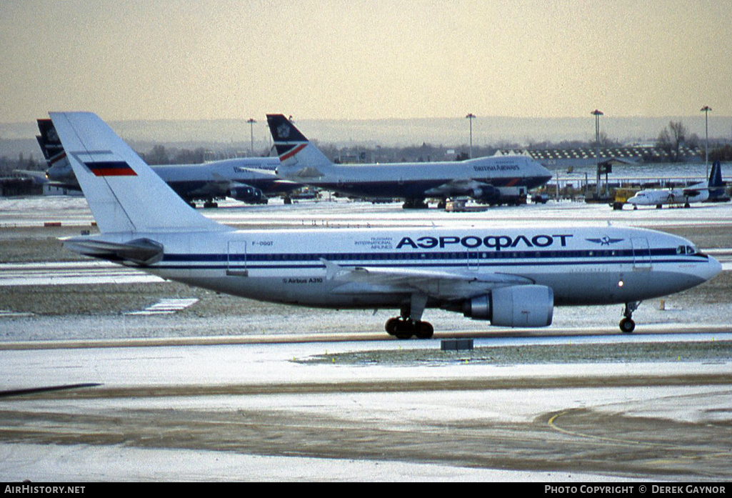 Aircraft Photo of F-OGQT | Airbus A310-304 | Aeroflot - Russian International Airlines | AirHistory.net #300638