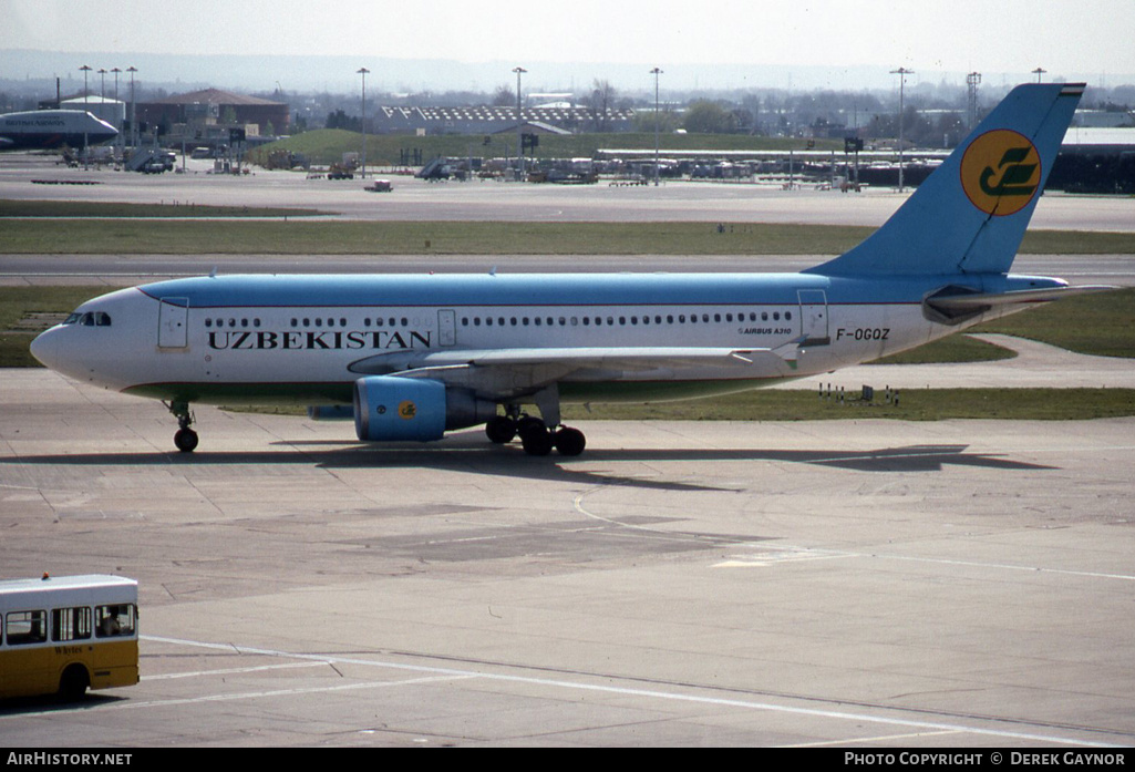Aircraft Photo of F-OGQZ | Airbus A310-324 | Uzbekistan Airways | AirHistory.net #300639