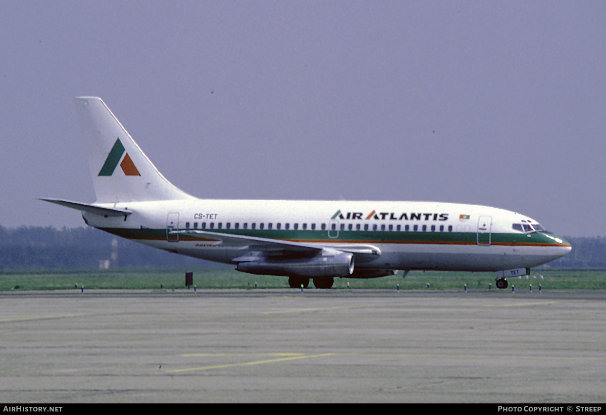 Aircraft Photo of CS-TET | Boeing 737-2K9/Adv | Air Atlantis | AirHistory.net #300645