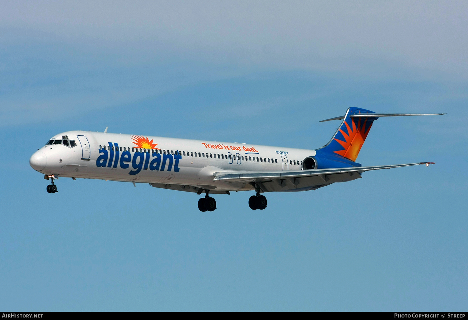Aircraft Photo of N425NV | McDonnell Douglas MD-83 (DC-9-83) | Allegiant Air | AirHistory.net #300656