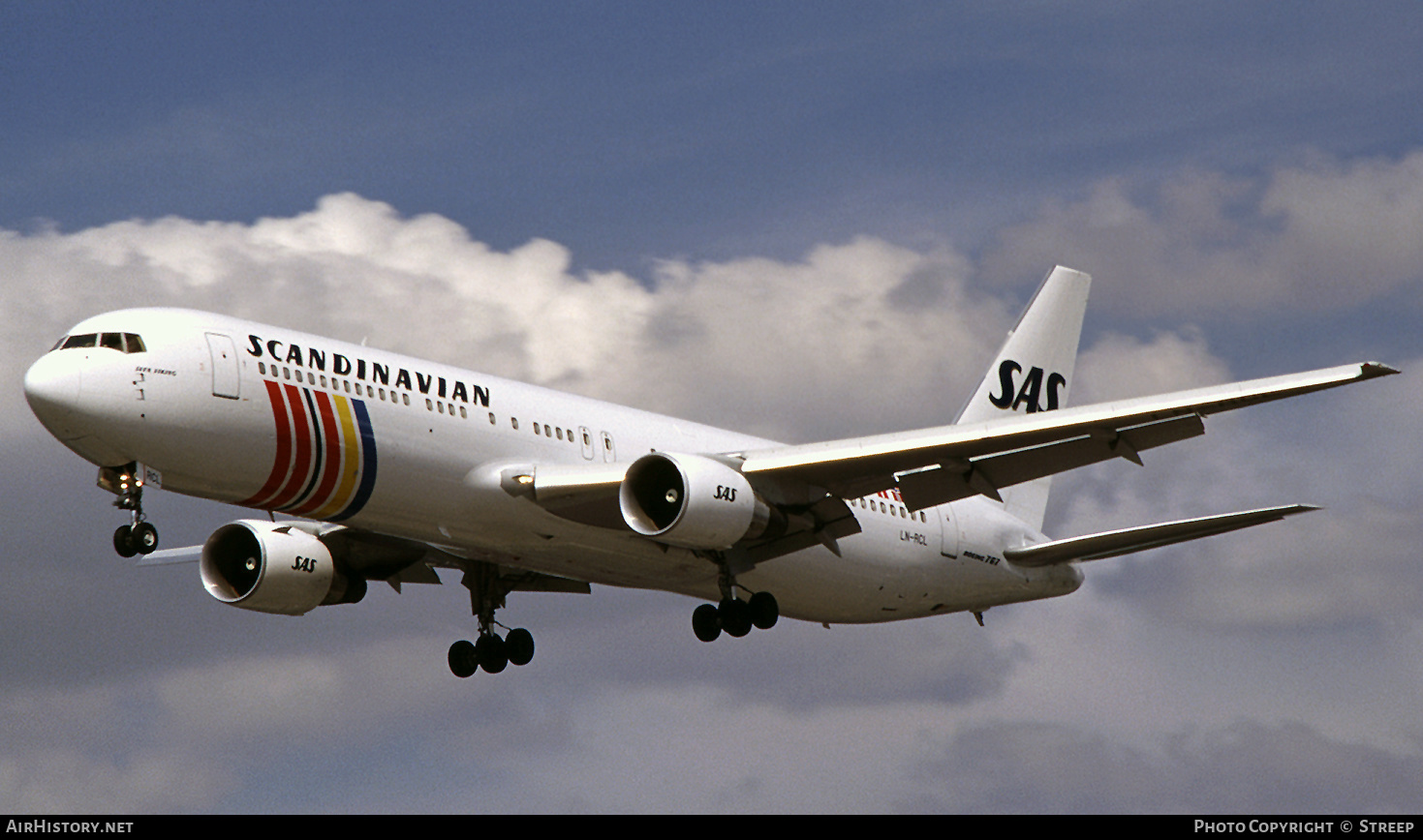 Aircraft Photo of LN-RCL | Boeing 767-383/ER | Scandinavian Airlines - SAS | AirHistory.net #300658