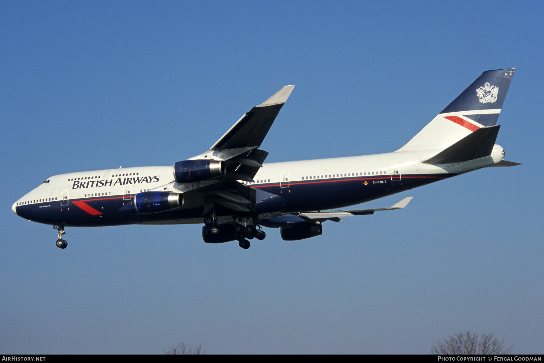 Aircraft Photo of G-BNLE | Boeing 747-436 | British Airways | AirHistory.net #300669