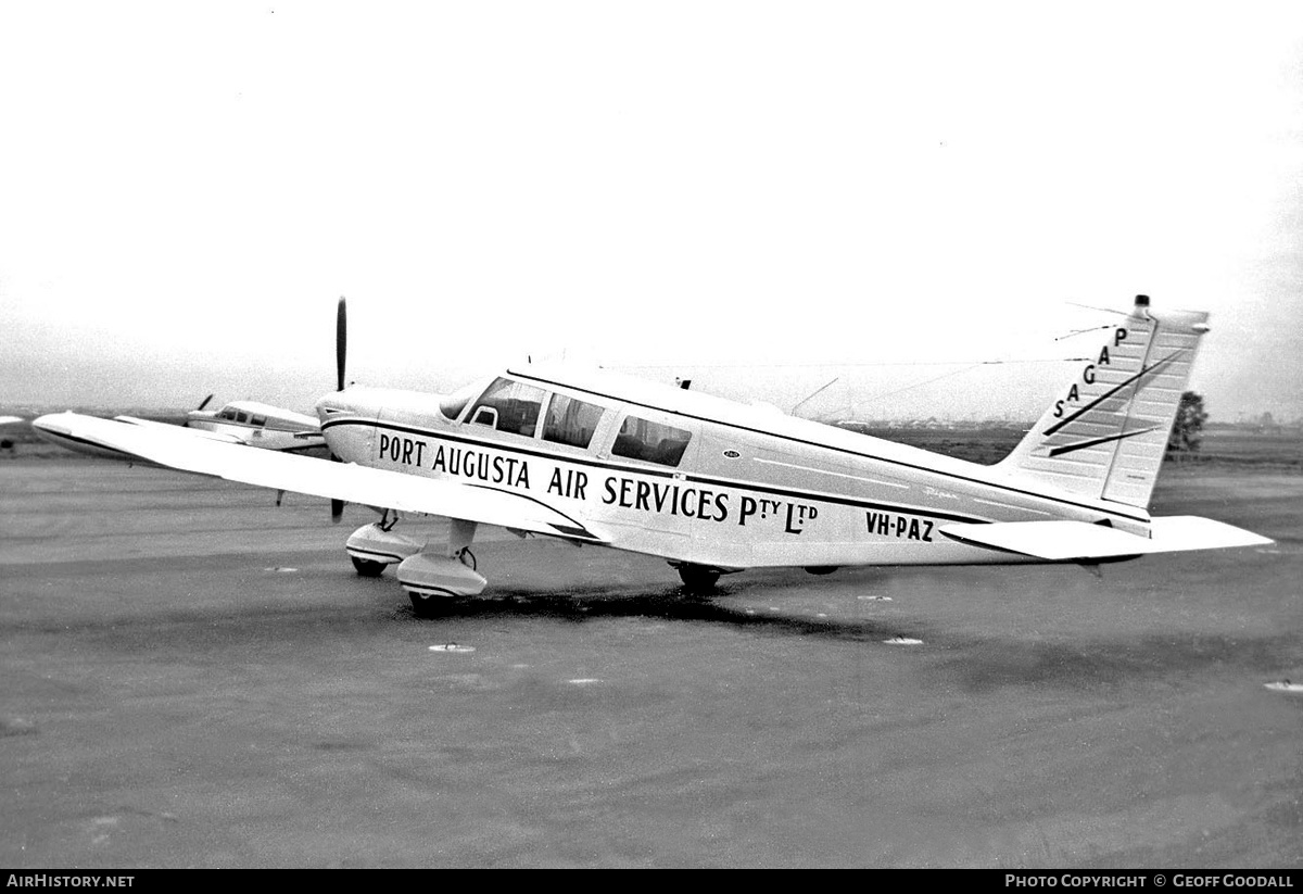 Aircraft Photo of VH-PAZ | Piper PA-32-260 Cherokee Six | Port Augusta Air Services - PAGAS | AirHistory.net #300681
