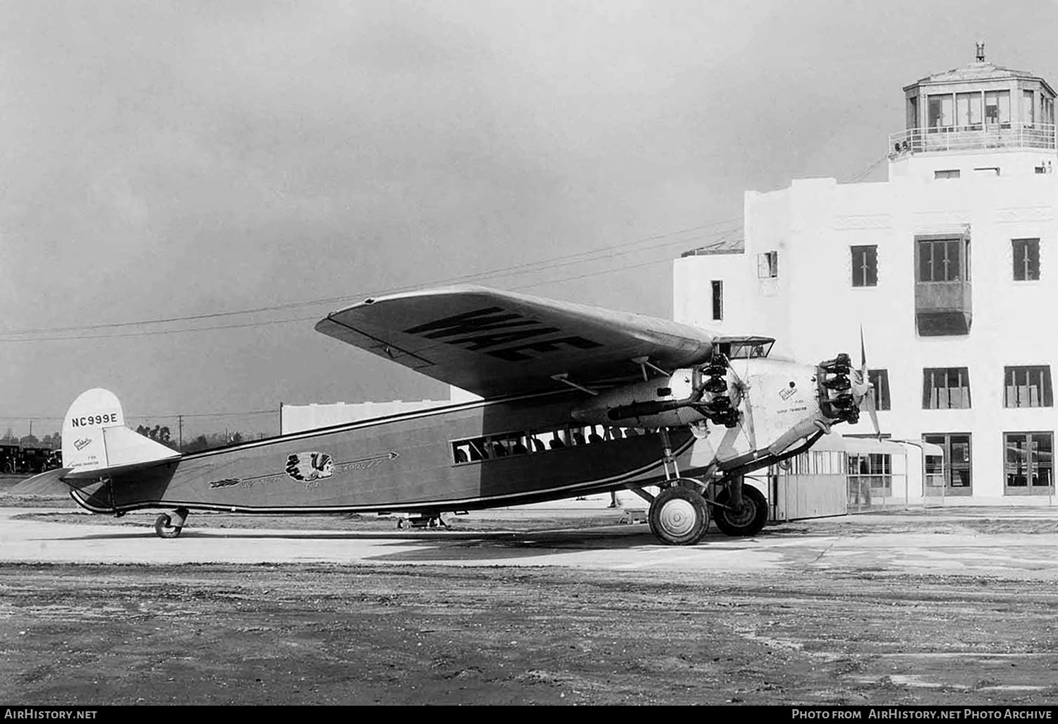 Aircraft Photo of NC999E | Fokker F.10a | Western Air Express | AirHistory.net #300687