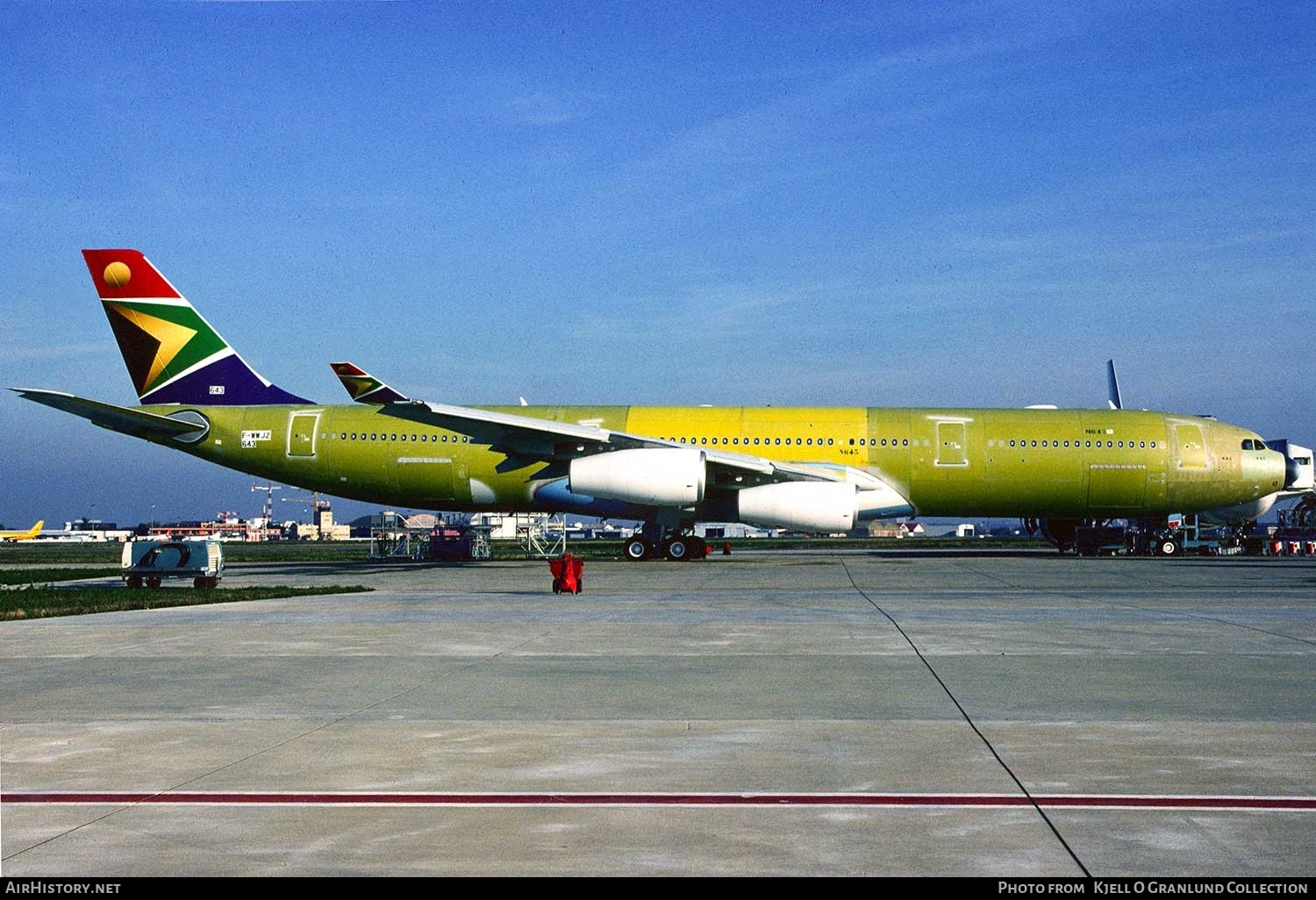 Aircraft Photo of F-WWJZ | Airbus A340-313 | South African Airways | AirHistory.net #300695