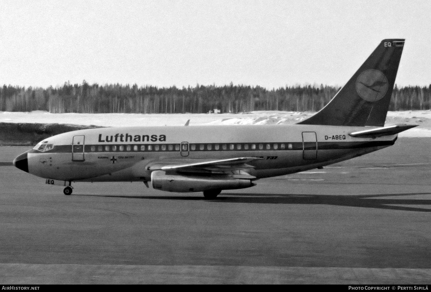 Aircraft Photo of D-ABEQ | Boeing 737-130 | Lufthansa | AirHistory.net #300696