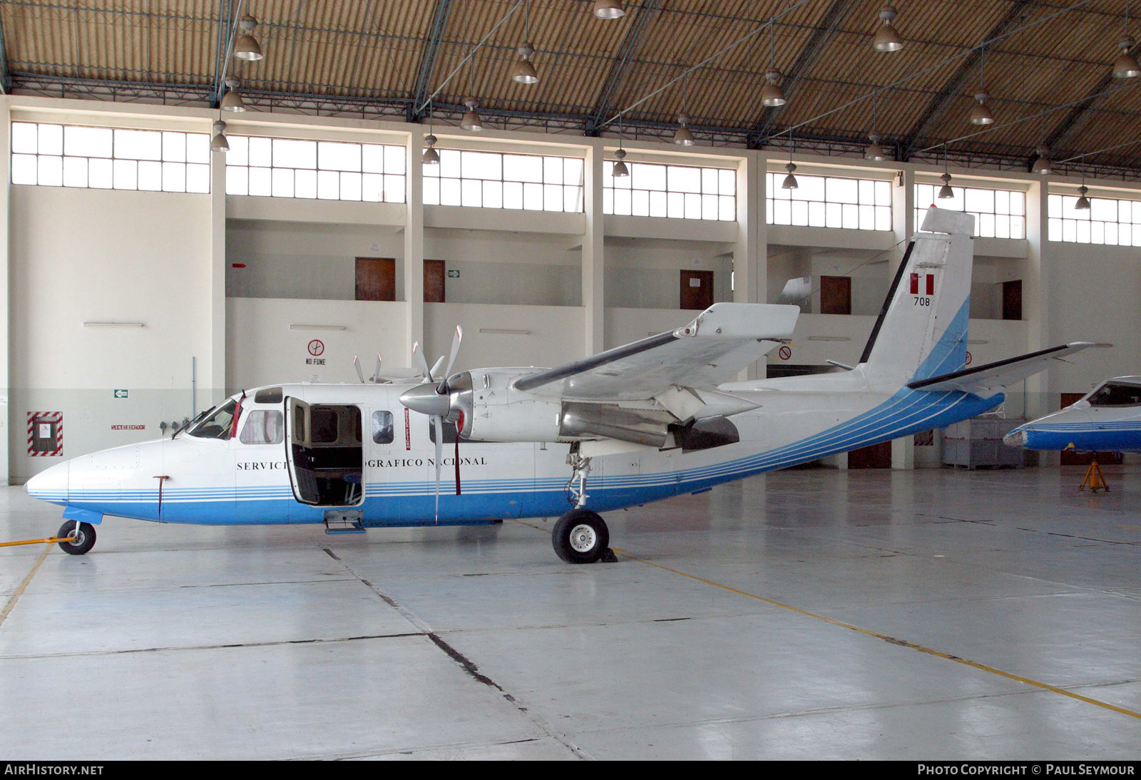 Aircraft Photo of 708 | Rockwell 690B Turbo Commander | Peru - Air Force | AirHistory.net #300701
