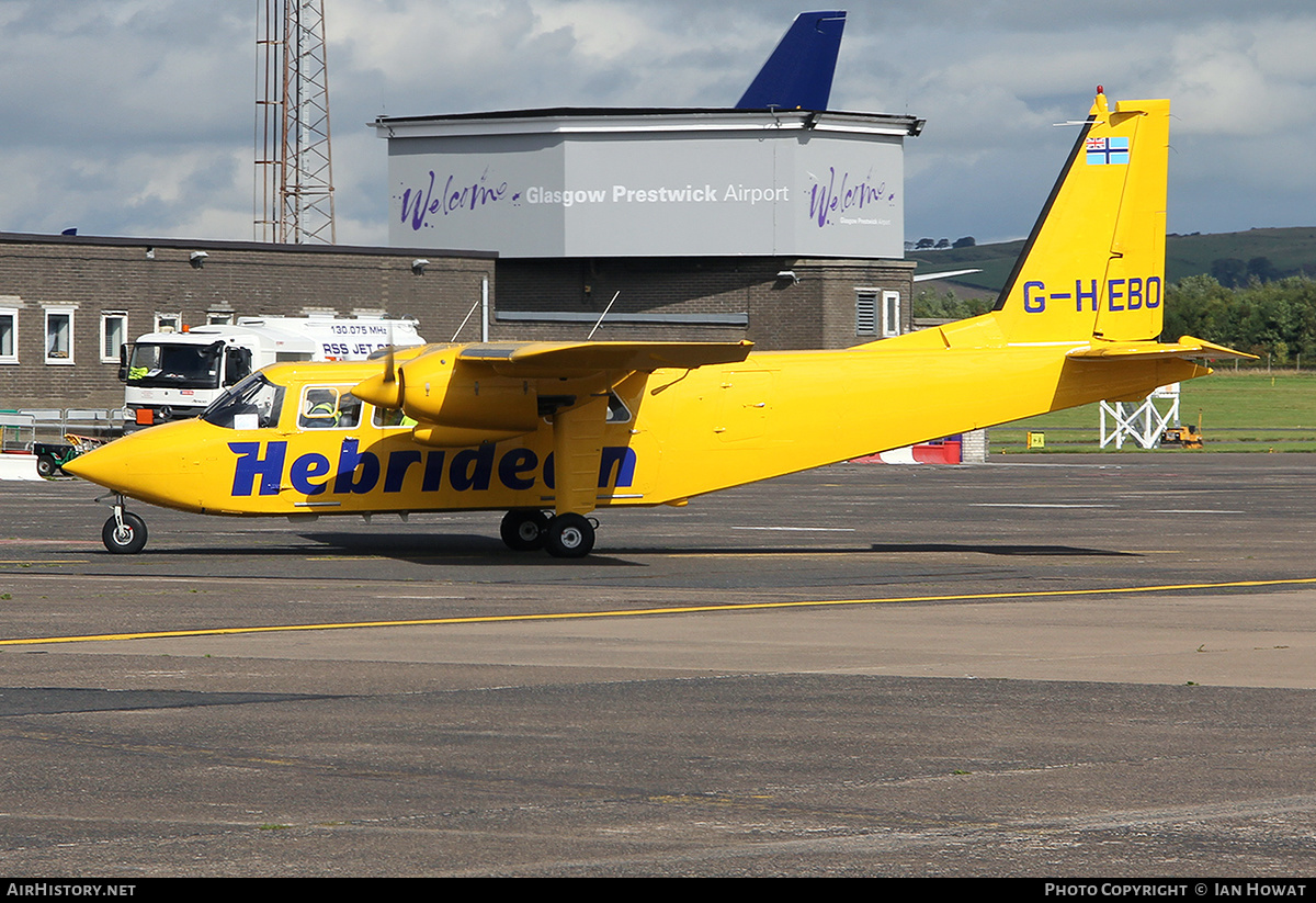 Aircraft Photo of G-HEBO | Britten-Norman BN-2B-26 Islander | Hebridean Air Services | AirHistory.net #300711