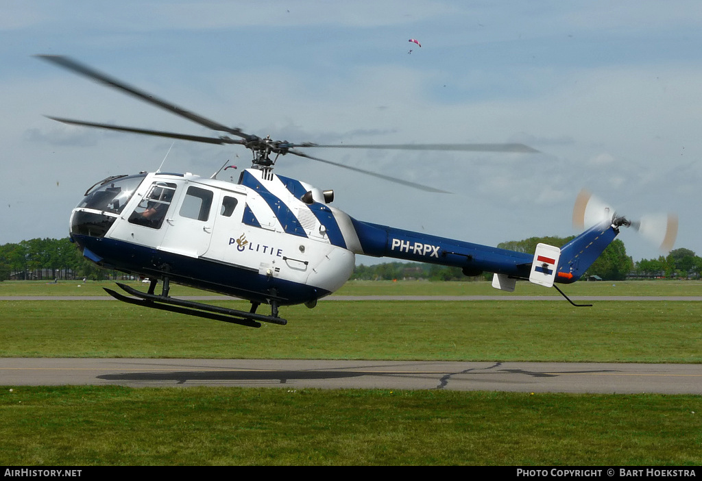 Aircraft Photo of PH-RPX | MBB BO-105CBS-4 | Politie | AirHistory.net #300713