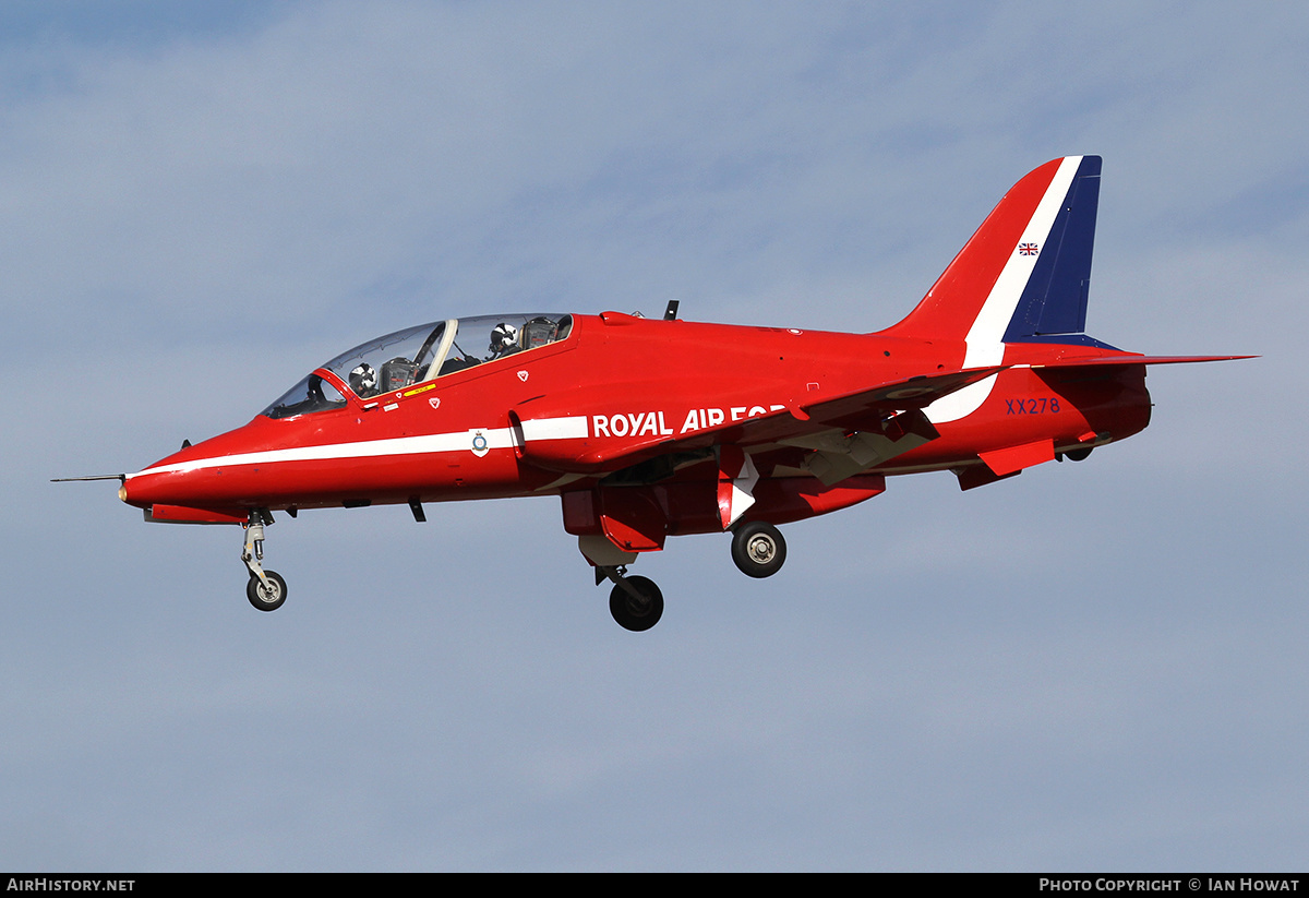 Aircraft Photo of XX278 | British Aerospace Hawk T1A | UK - Air Force | AirHistory.net #300716