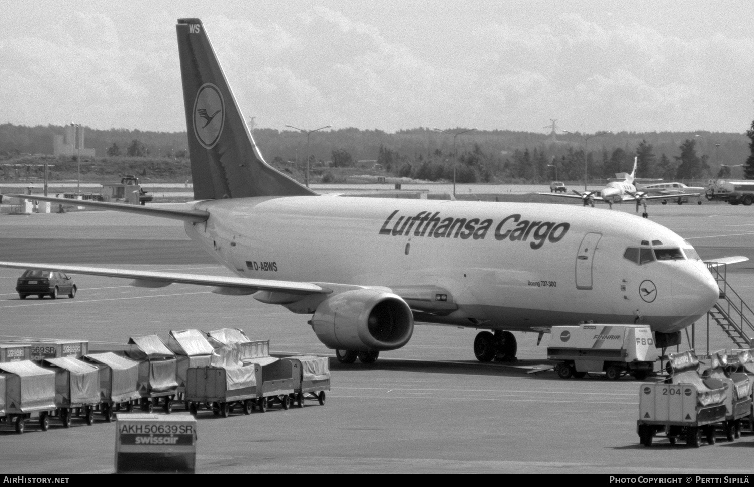 Aircraft Photo of D-ABWS | Boeing 737-3S3(SF) | Lufthansa Cargo | AirHistory.net #300745