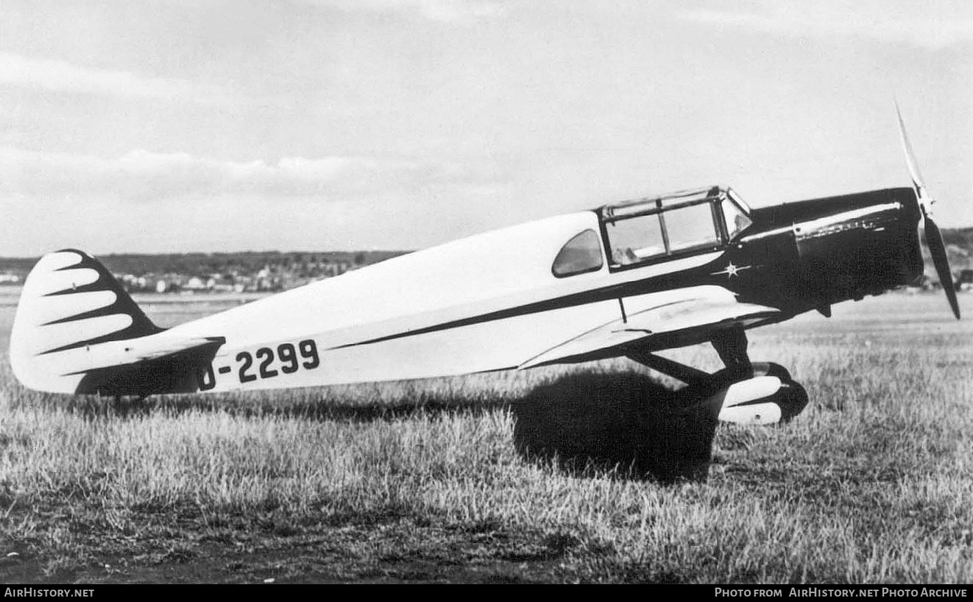 Aircraft Photo of D-2299 | Klemm L-32V | AirHistory.net #300746