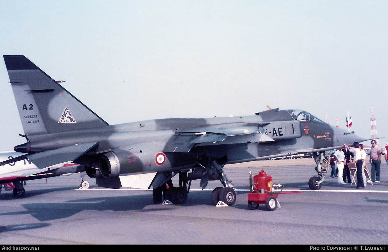 Aircraft Photo of A2 | Sepecat Jaguar A | France - Air Force | AirHistory.net #300756