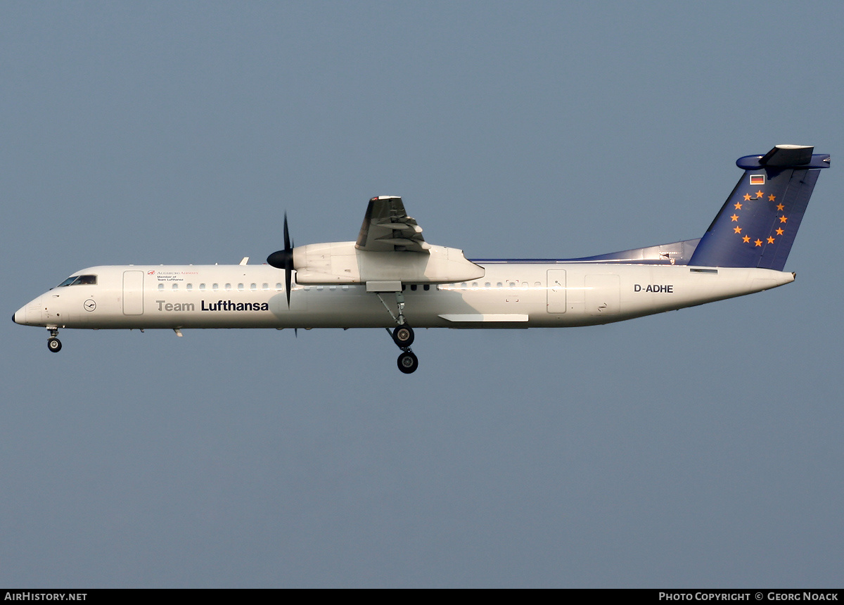 Aircraft Photo of D-ADHE | Bombardier DHC-8-402 Dash 8 | Team Lufthansa | AirHistory.net #300759