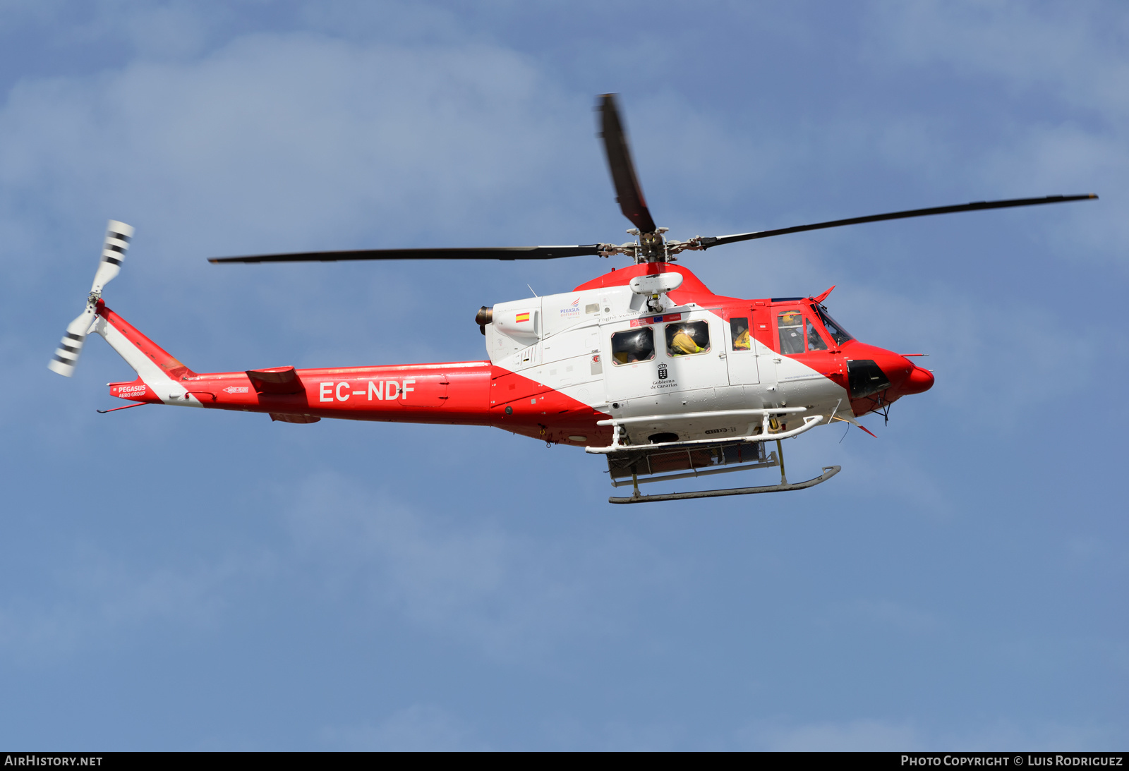 Aircraft Photo of EC-NDF | Bell 412HP | Pegasus Aviación | AirHistory.net #300762