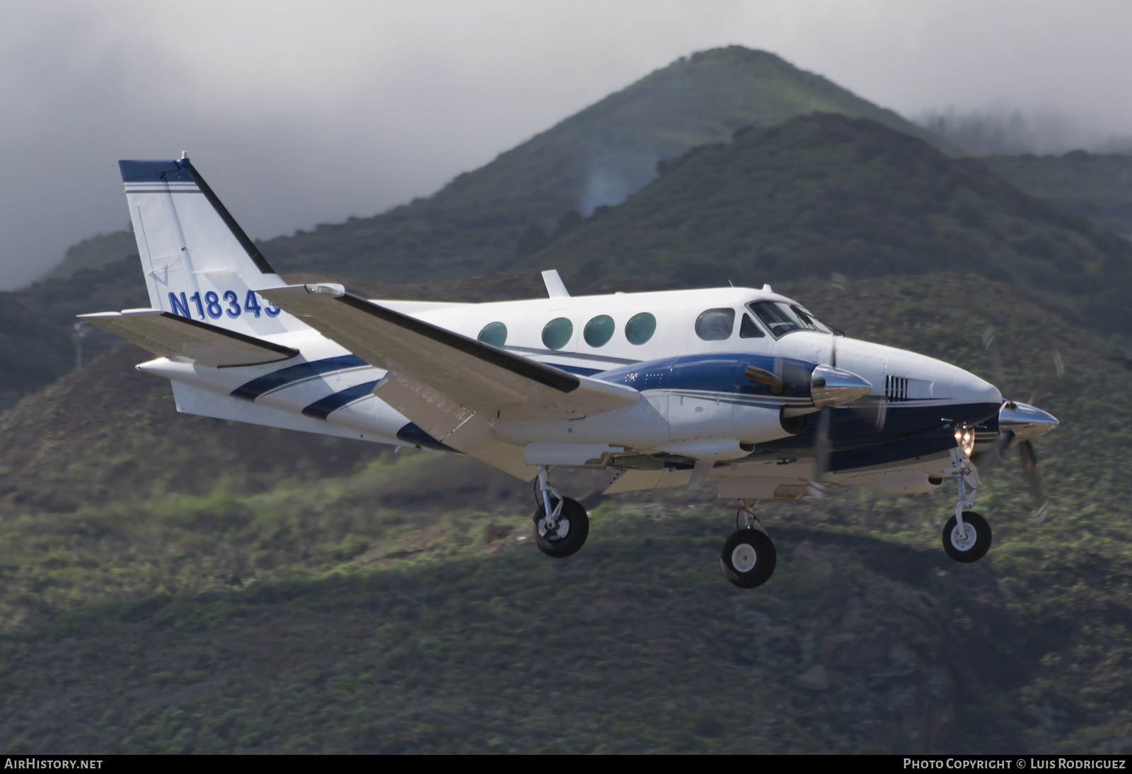 Aircraft Photo of N18343 | Beech E90 King Air | AirHistory.net #300763