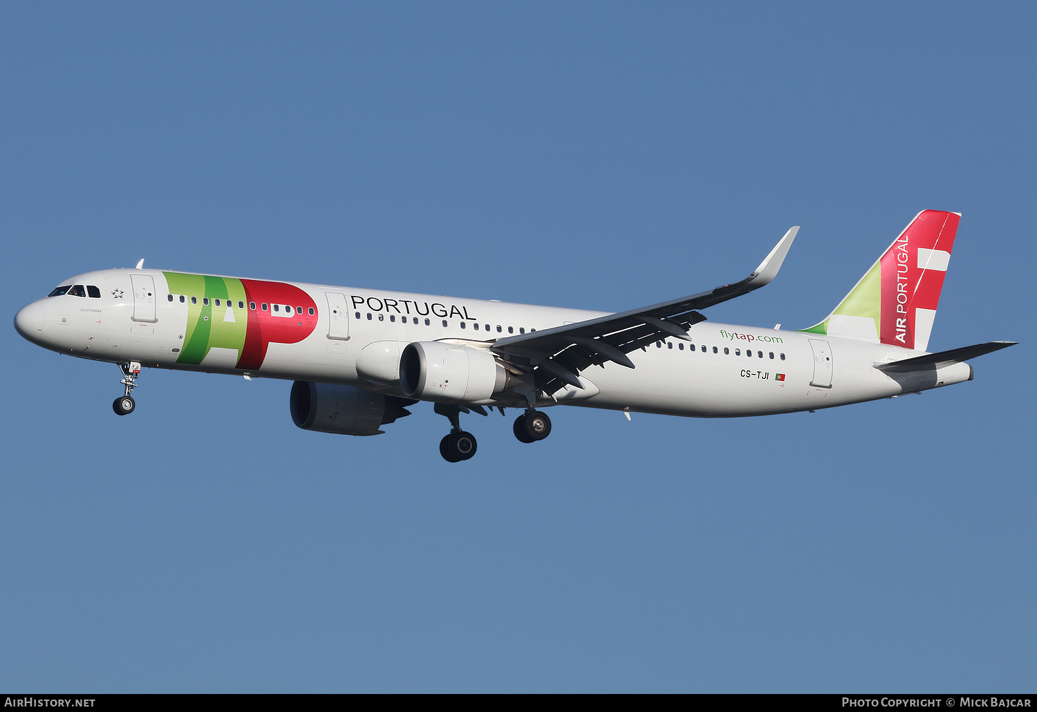 Aircraft Photo of CS-TJI | Airbus A321-251N | TAP Air Portugal | AirHistory.net #300768