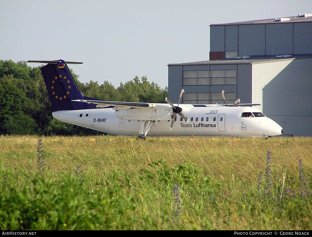 Aircraft Photo of D-BHAT | Bombardier DHC-8-311Q Dash 8 | Team Lufthansa | AirHistory.net #300773