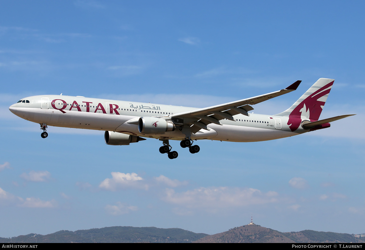 Aircraft Photo of A7-AEC | Airbus A330-302 | Qatar Airways | AirHistory.net #300774