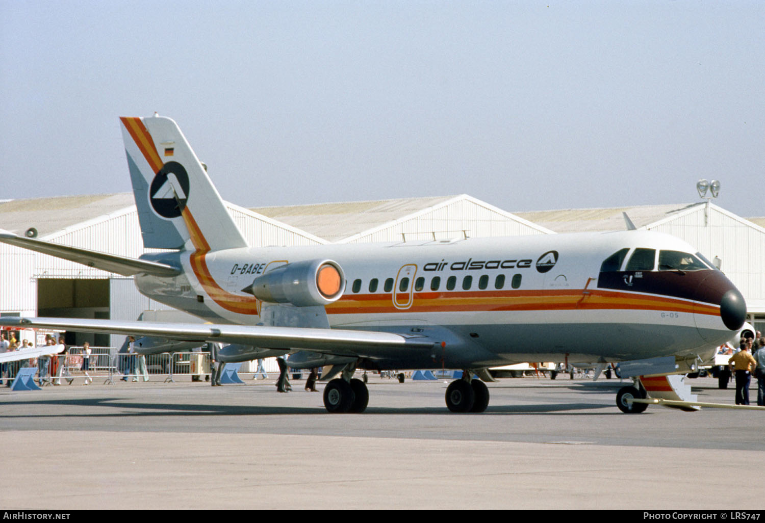 Aircraft Photo of D-BABE | VFW-Fokker VFW-614 | Air Alsace | AirHistory.net #300784