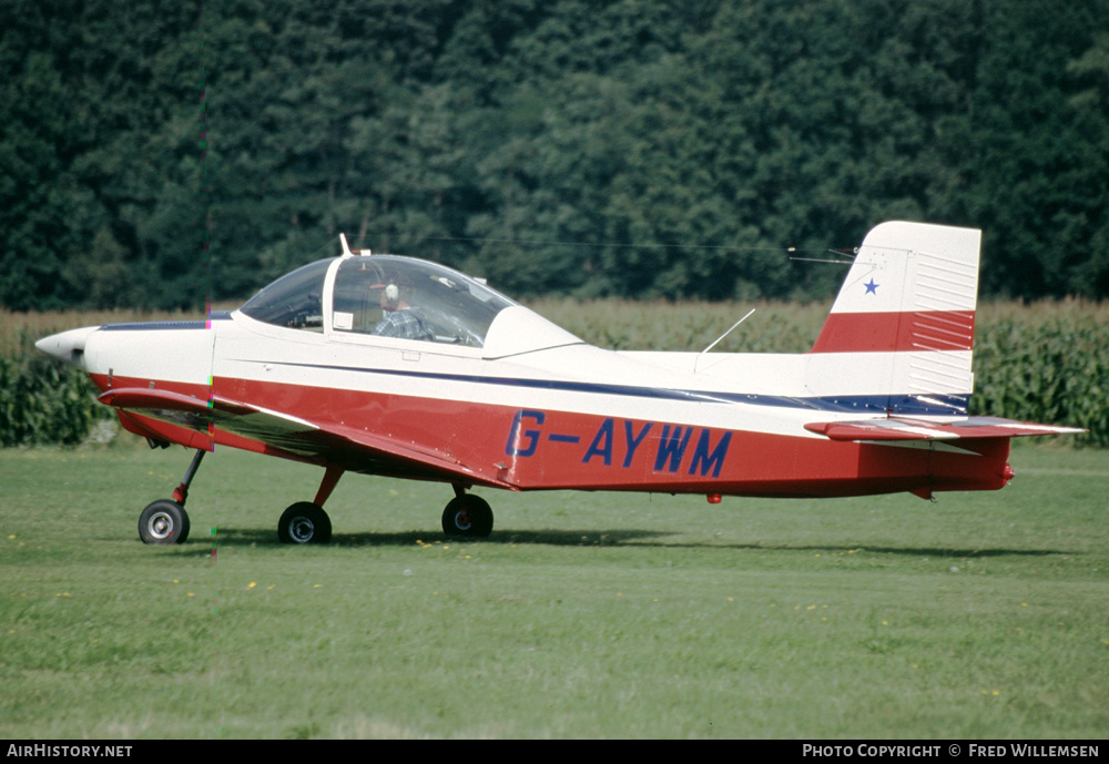 Aircraft Photo of G-AYWM | Glos-Airtourer Super 150 | AirHistory.net #300786