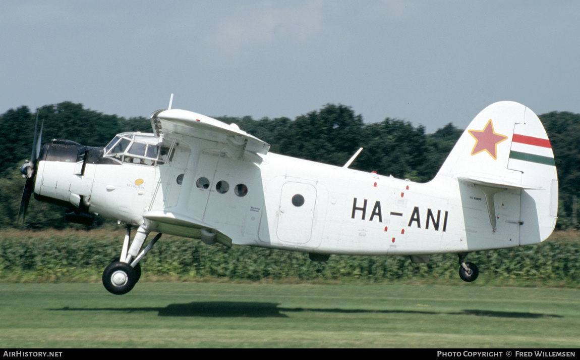 Aircraft Photo of HA-ANI | Antonov An-2P | Stichting Antonov | Russia - Air Force | AirHistory.net #300792