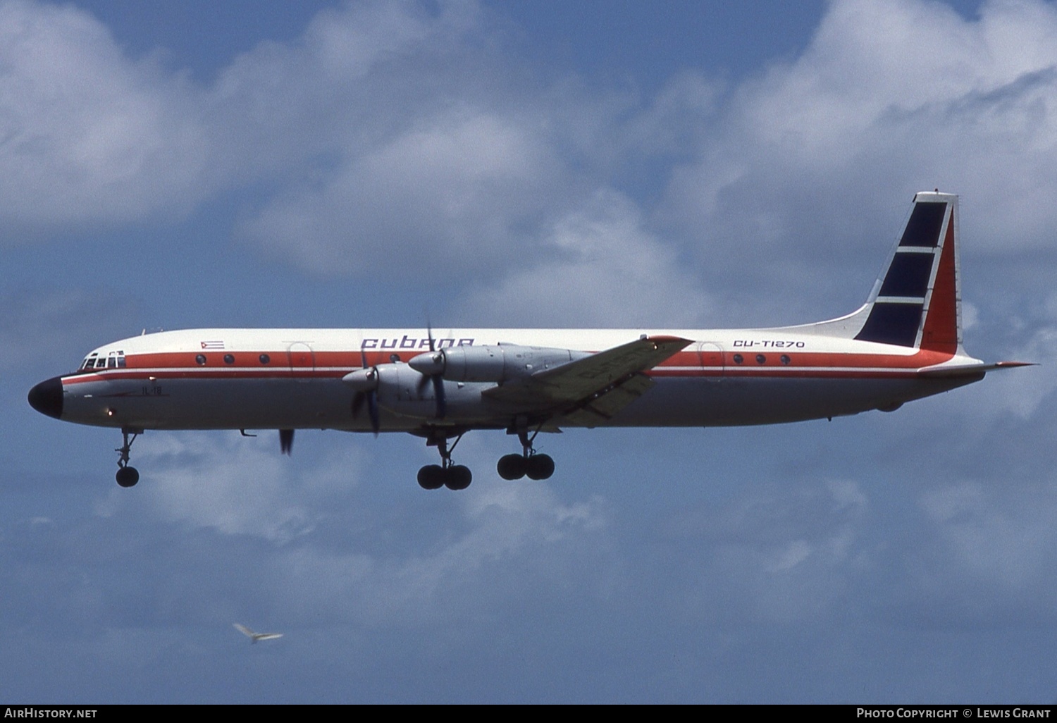 Aircraft Photo of CU-T1270 | Ilyushin Il-18D | Cubana | AirHistory.net #300799