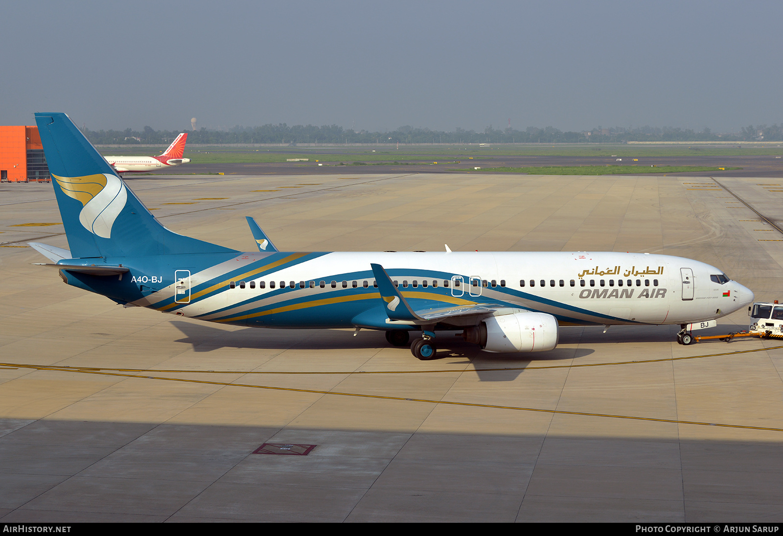 Aircraft Photo of A4O-BJ | Boeing 737-81M | Oman Air | AirHistory.net #300810