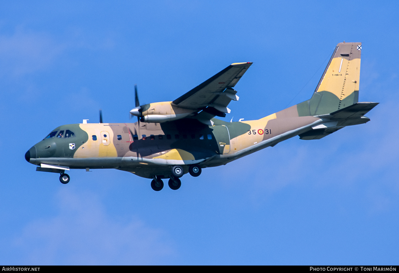Aircraft Photo of T.19B-13 | CASA/IPTN CN235M-100 | Spain - Air Force | AirHistory.net #300812