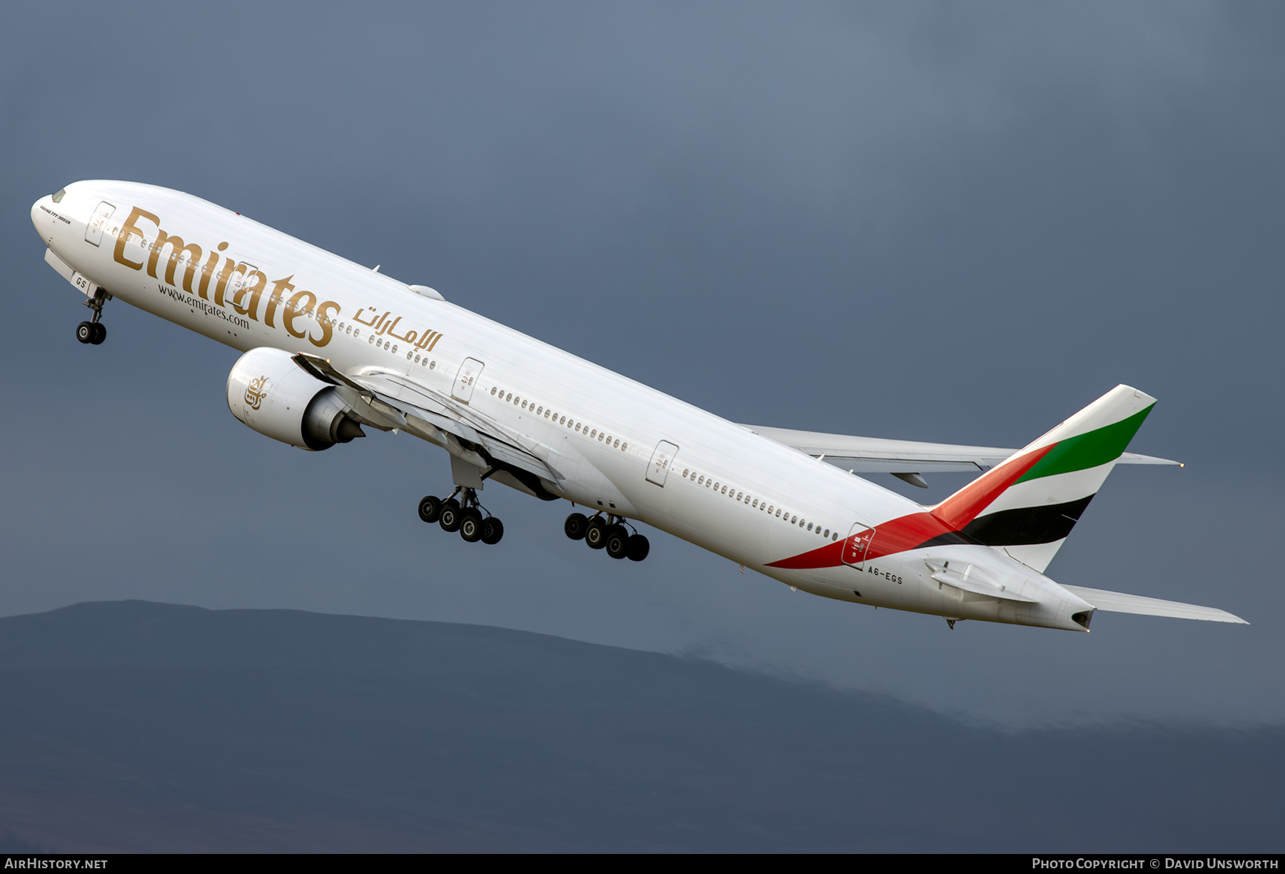 Aircraft Photo of A6-EGS | Boeing 777-31H/ER | Emirates | AirHistory.net #300845