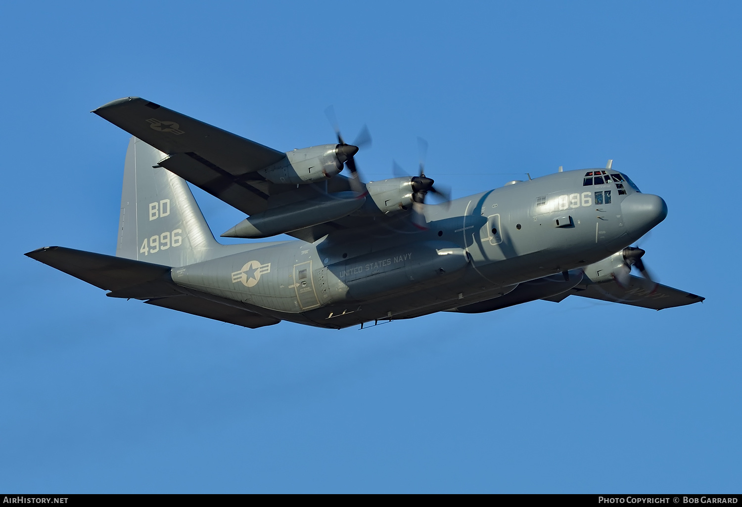 Aircraft Photo of 164996 / 4996 | Lockheed C-130T Hercules (L-382) | USA - Navy | AirHistory.net #300849