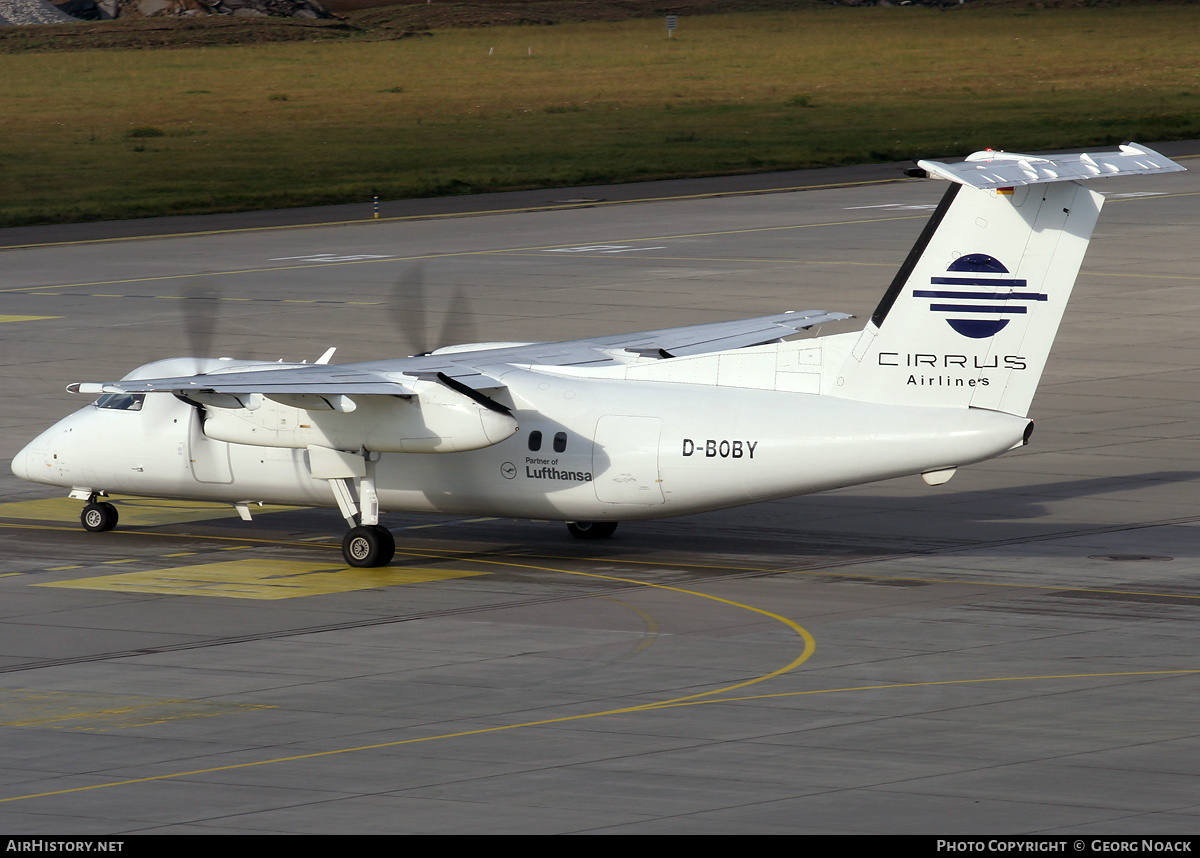 Aircraft Photo of D-BOBY | De Havilland Canada DHC-8-102 Dash 8 | Cirrus Airlines | AirHistory.net #300883