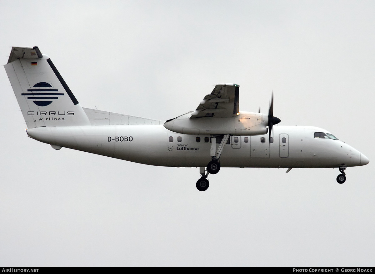 Aircraft Photo of D-BOBO | De Havilland Canada DHC-8-102 Dash 8 | Cirrus Airlines | AirHistory.net #300890