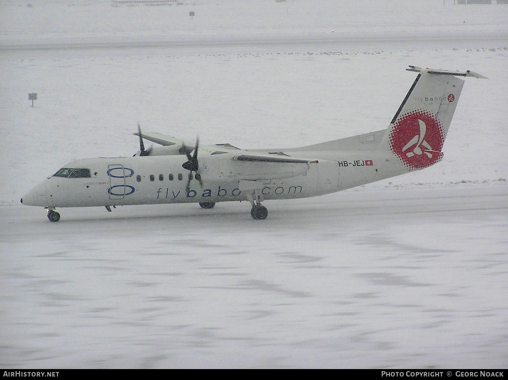 Aircraft Photo of HB-JEJ | Bombardier DHC-8-315Q Dash 8 | Flybaboo | AirHistory.net #300891