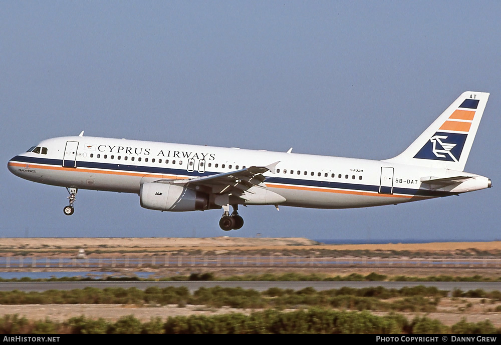 Aircraft Photo of 5B-DAT | Airbus A320-231 | Cyprus Airways | AirHistory.net #300893